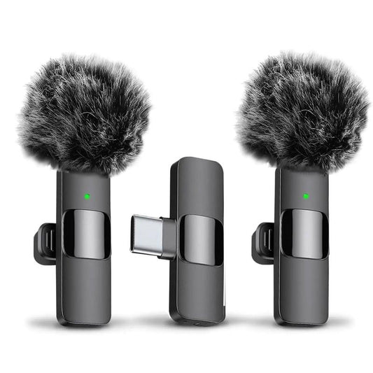 HITOZON Professional Wireless Lavalier Microphone for iPhone and Android - Plug-and-Play Lapel Mic for Video Recording, Teaching, Interviews, Podcasts, and Vlogging